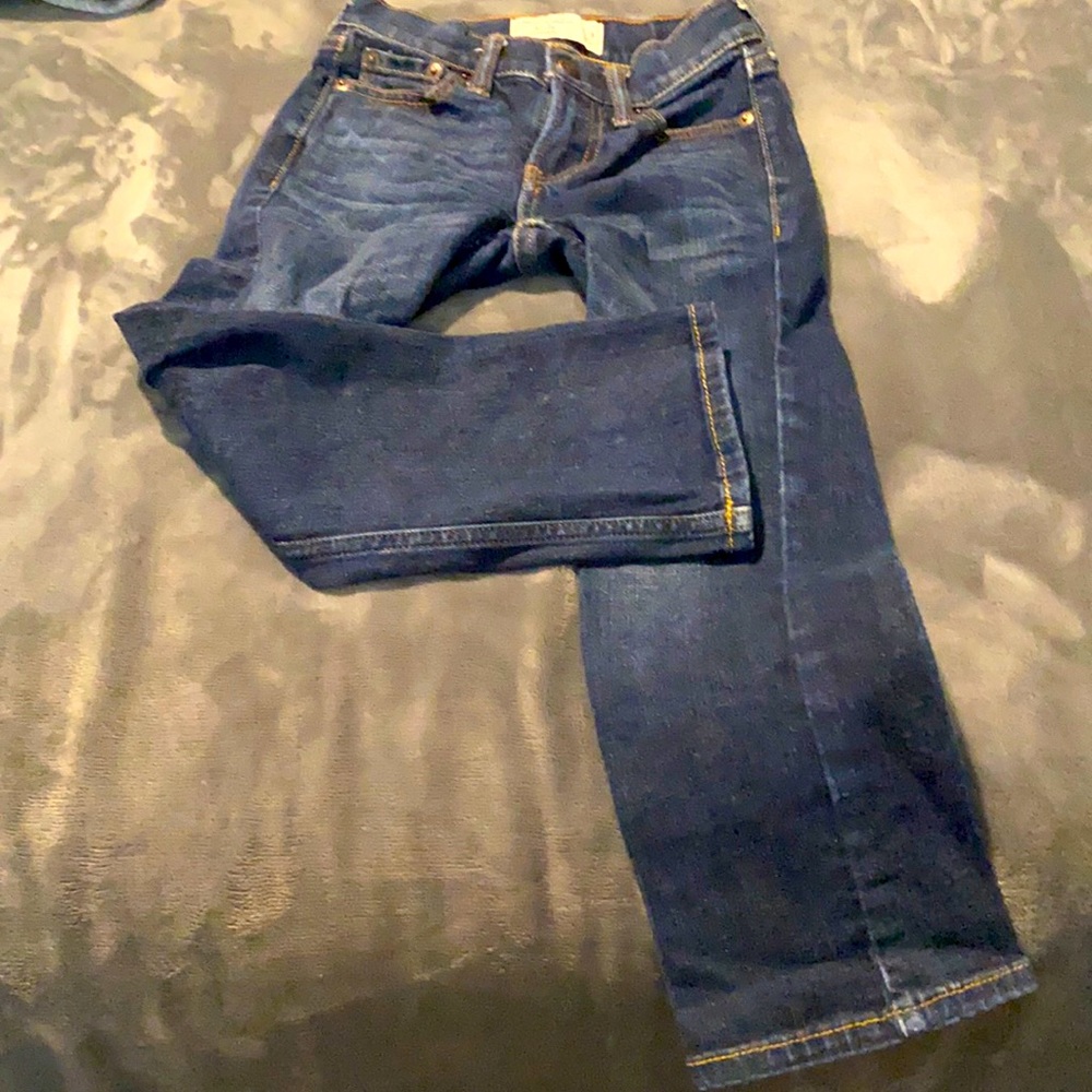 Boys NWOT A&F 5/6 Straight Leg Jeans